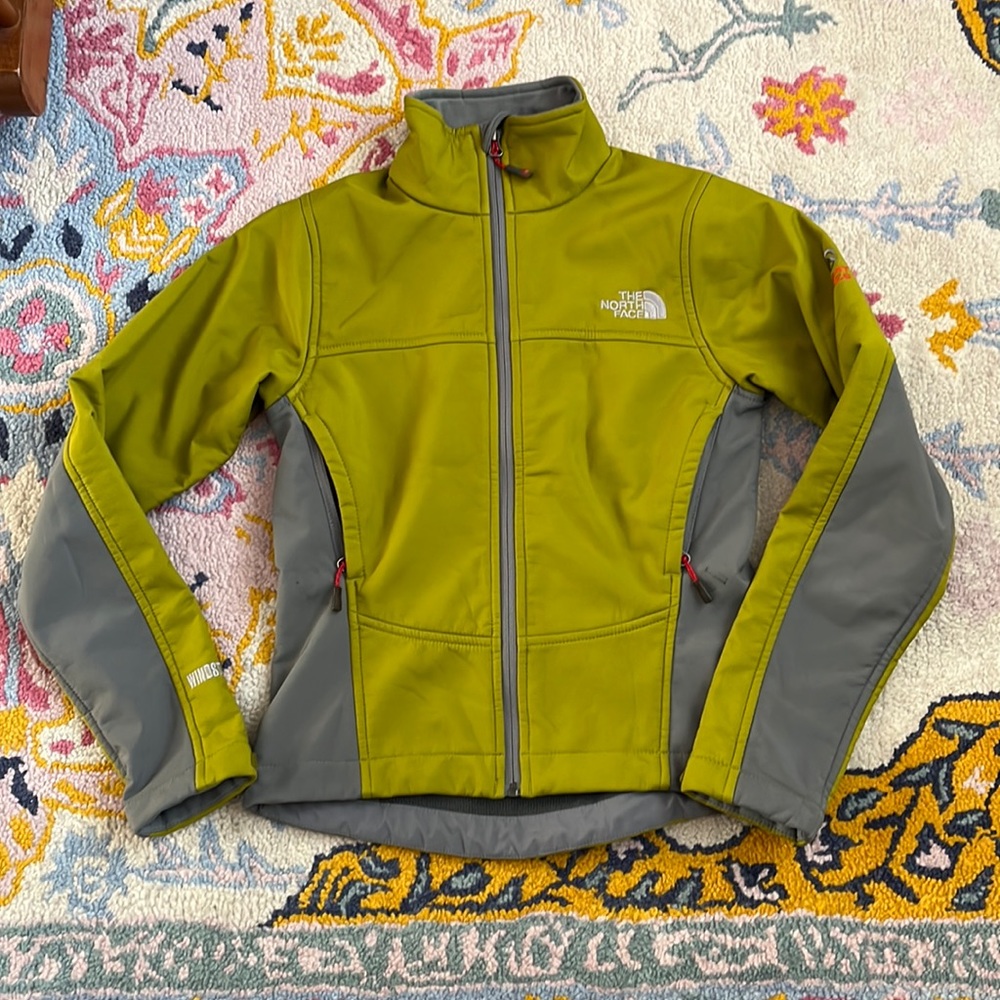 EUC north face summit series zip up windstopper